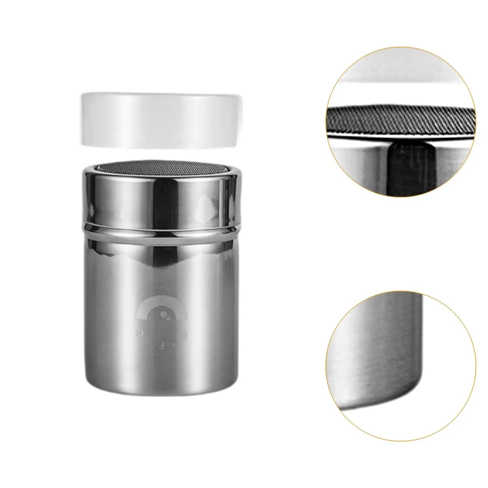 Сито для муки из нержавеющей стали солонка перца инструмент приготовления пищи