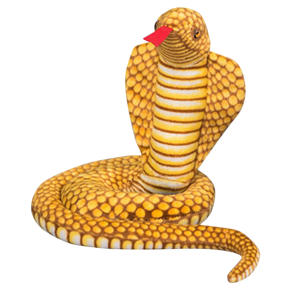 

Plush Snake Toy Stuffed Animal Plush Toy Lifelike Snake Toy April Fool's Day Prank Toy