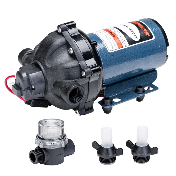 Насос диафрагменный LifeSRC 12В 5.5 GPM 60 PSI для воды (art.: 3920dc2ea1a20) - 3920dc2ea1a20