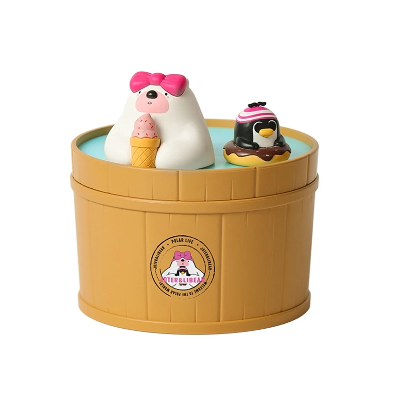 

Cute Mini USB Air Humidifier Table Cool Mist Sprayer Two-speed Spray Mode