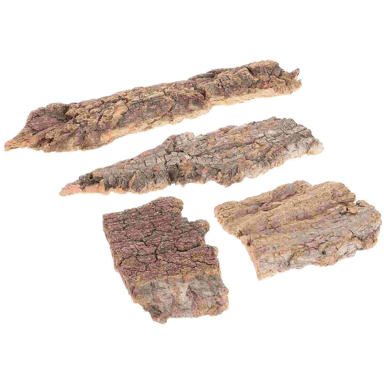 

4Pcs Decorations Leopard Gecko Ornament Tortoise Habitat Accessories Terrarium Decor for Turtle Decor Reptile