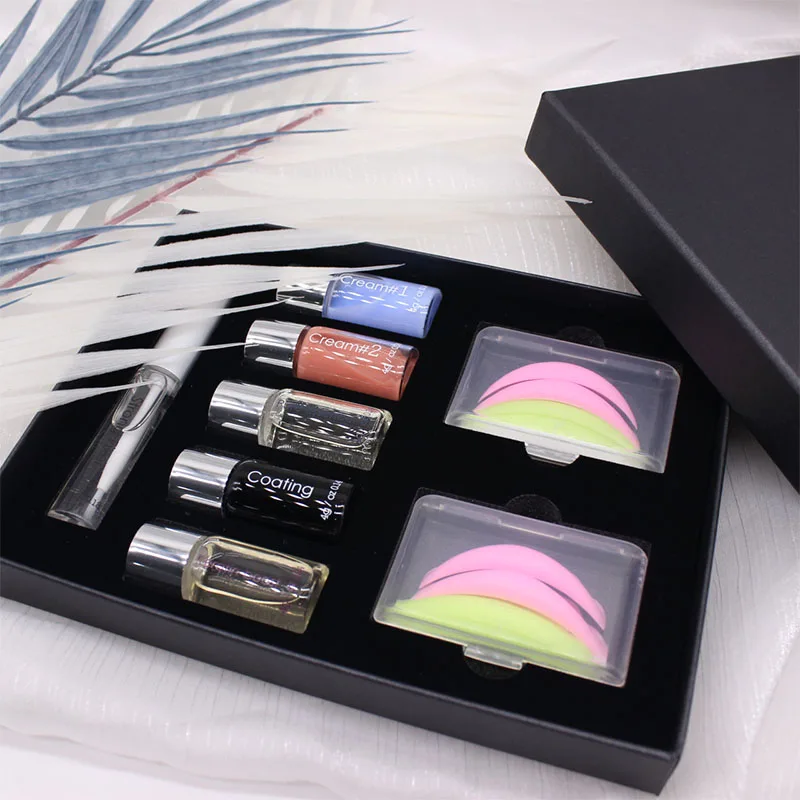 Набор для наращивания ресниц с кератином 1 коробка