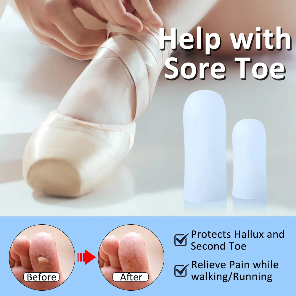 4 шт. гелевые протекторы для ног от боли |