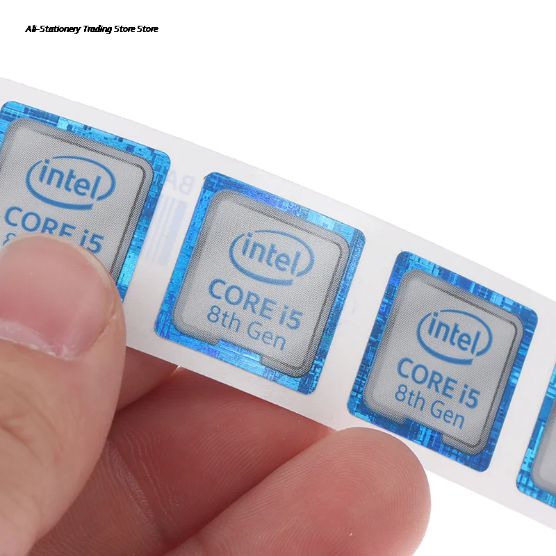 1/5 шт. 8-го поколения I3 I5 I7 процессор Celeron Intel Xeon Pentium портативный логотип наклейки |