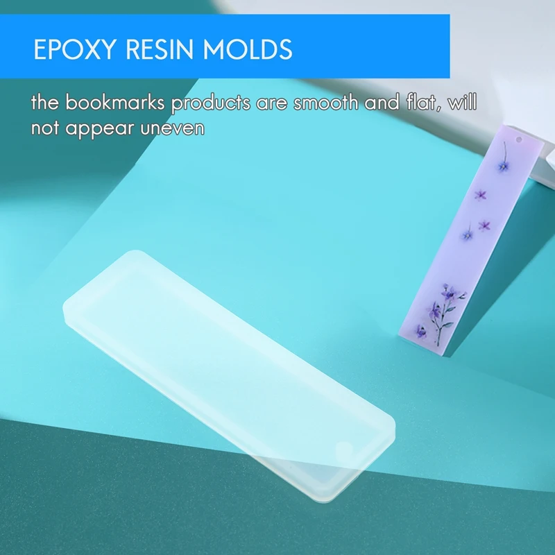 12 шт./компл. прямоугольная силиконовая форма для закладок DIY изготовление