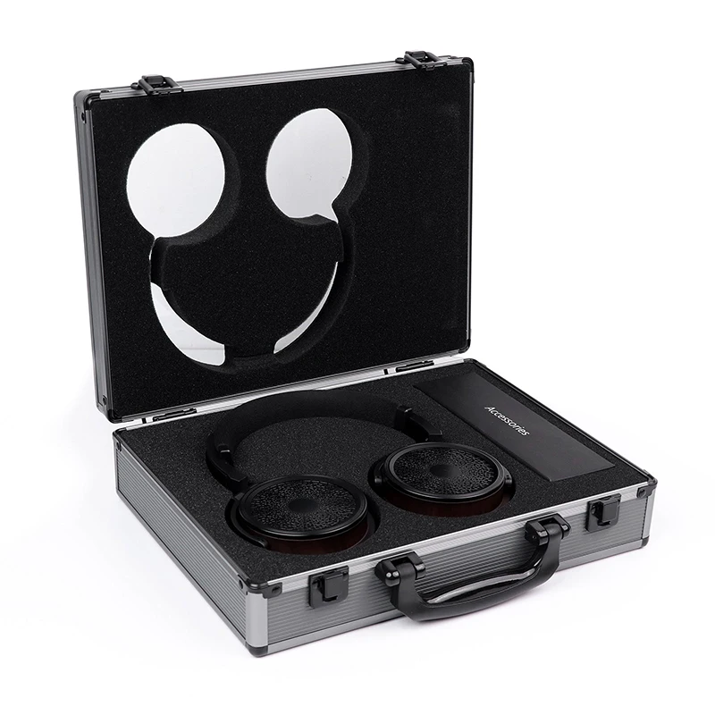 HarmonicDyne Zeus Elite Hi-Fi открытые наушники 50 мм из углеродного волокна бумажная