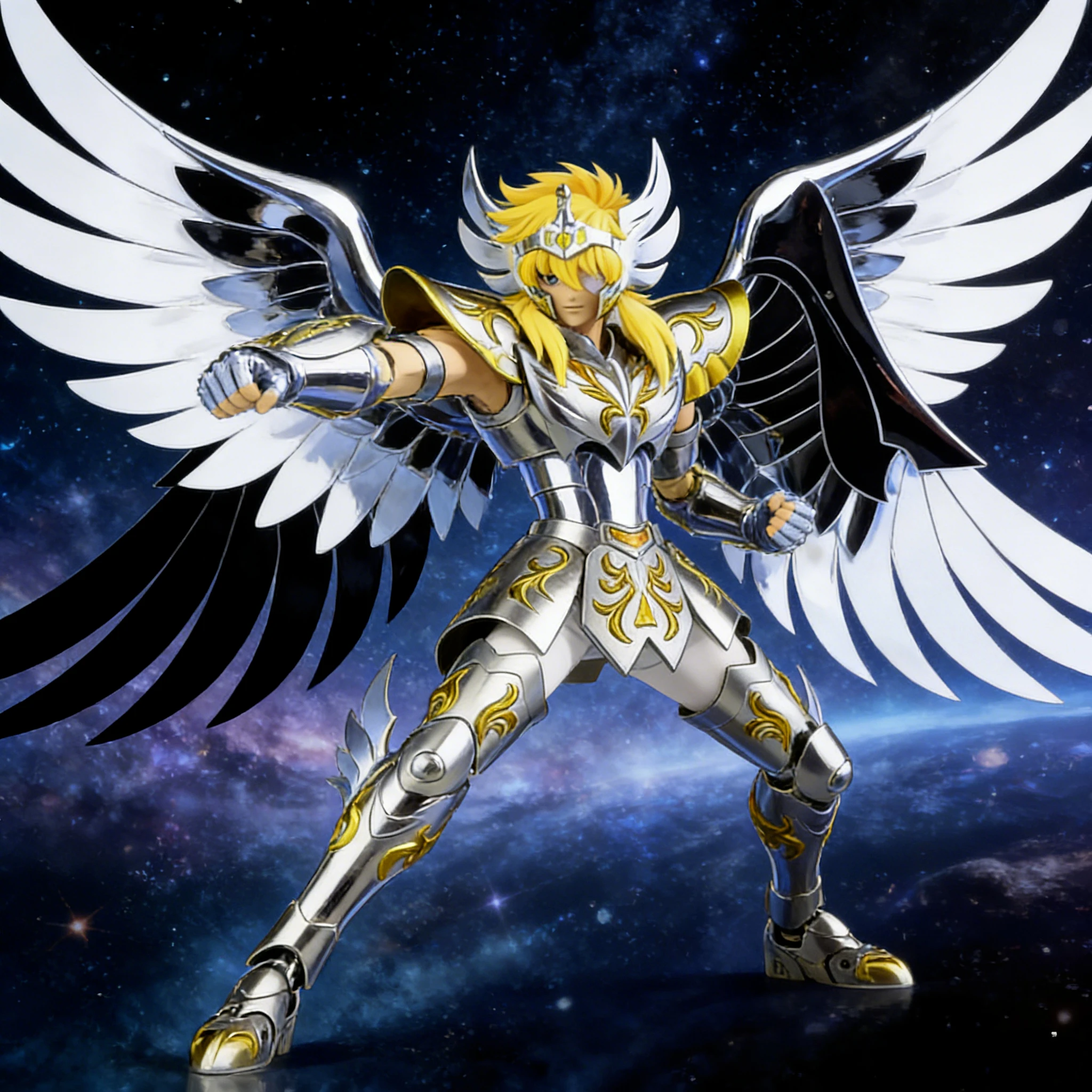 Фото В наличии: Модель ST Saint Seiya Myth Cloth EXM/EX Soul of God EX SOG Cygnus Hyoga V4, Бронзовый Святой, Металлический корпус, Рыцари Зодиака, игрушка №1