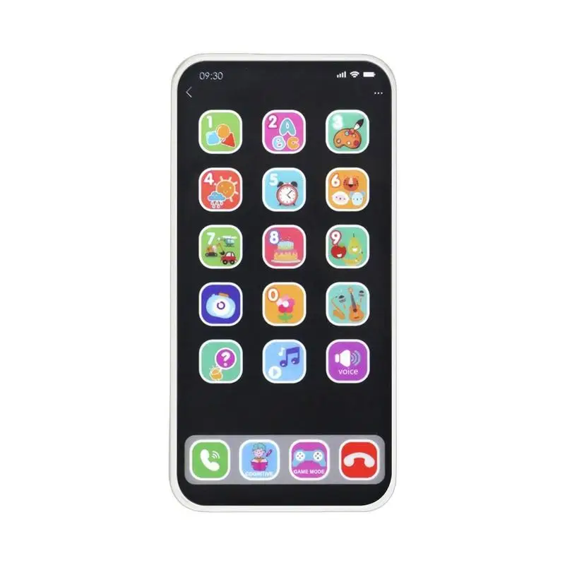 

Детский телефон, имитация детского телефона, сенсорный экран, Детский интерактивный первый сотовый телефон, играйте с светодиодный кой и св...
