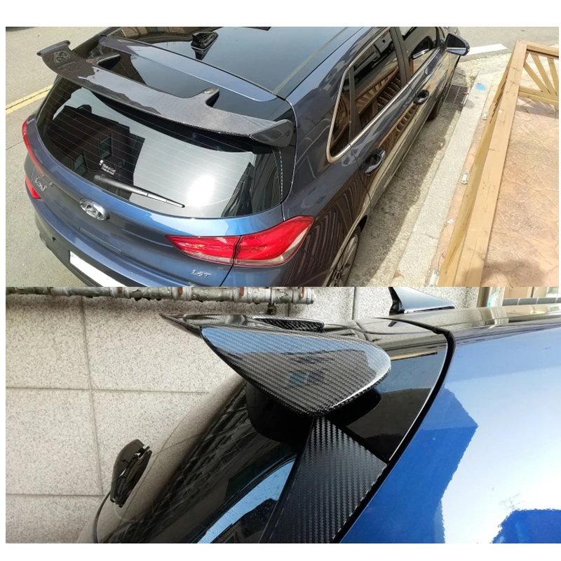 Тип спойлера ДЛЯ багажника карбоновая поверхность заднее крыло АБС-пластик