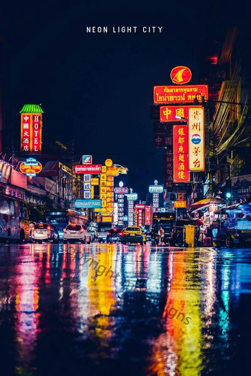 

Неоновые светящиеся городские жестяные тарелки, Настенный декор, украшение для комнаты, ретро винтажная металлическая вывеска, неоновая вы...