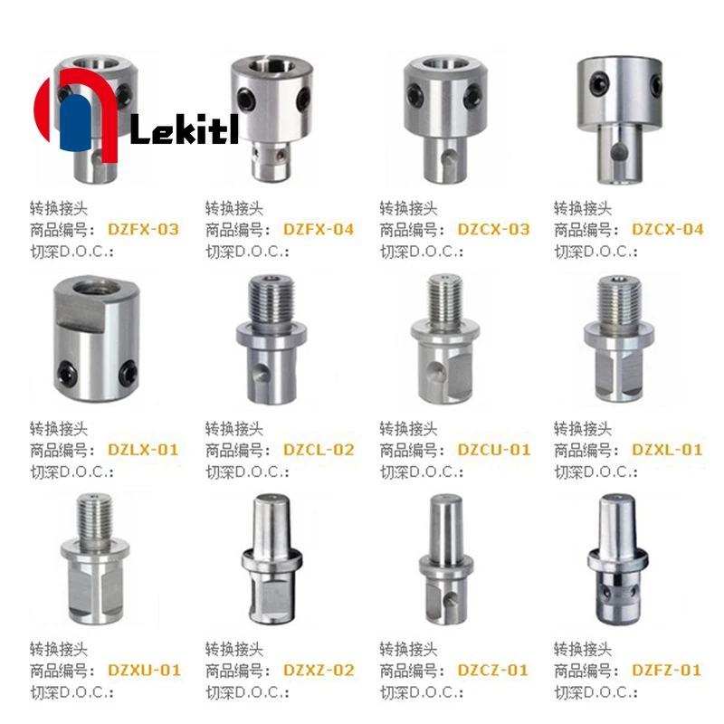 19 05 переходник для хвостовика с резьбой от Weldon к резьбе адаптер кольцевого резака