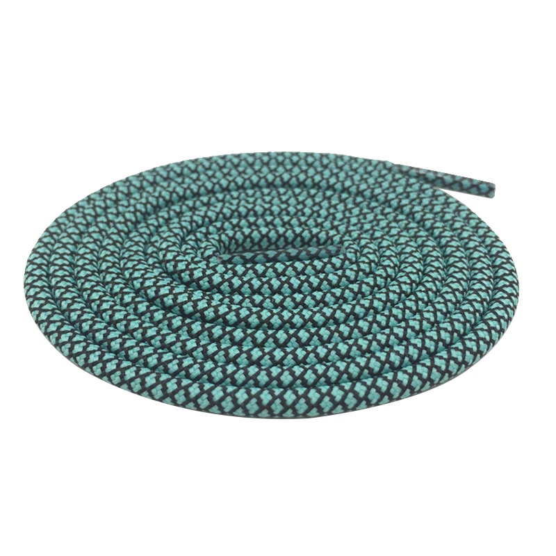 Weiou Потрясающие походные двухцветные шнурки растягивающиеся запасные шнурки для обуви полиэфирные шнурки для обуви круглой формы Ropelaces Kith Style