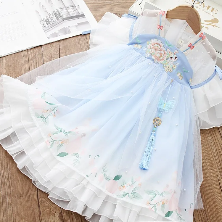 Традиционное платье ханьфу для детей древнего возраста китайская одежда девочек