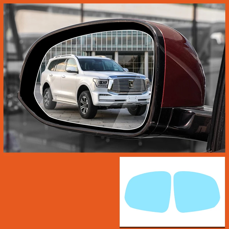Для резервуара GWM 500 Great Wall 2022-2024, автомобильные зеркала, стекло, противотуманная пленка, материал нанопокрытия ПЭТ, защита от дождя, снега, аксессуары