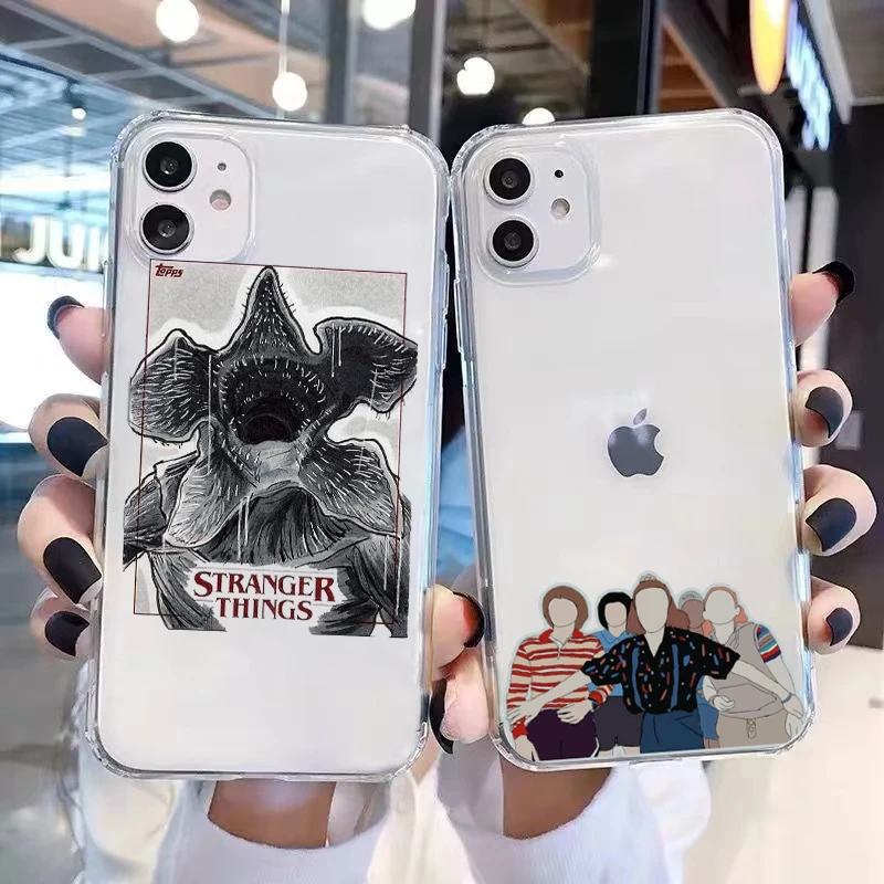 

Stranger Things Season 4 Phone Cases For iPhone 12 11 Pro MAX 6S 7 8 Plus XS MAX 12 13 Mini X XR SE 2020 Cover Trend Fundas
