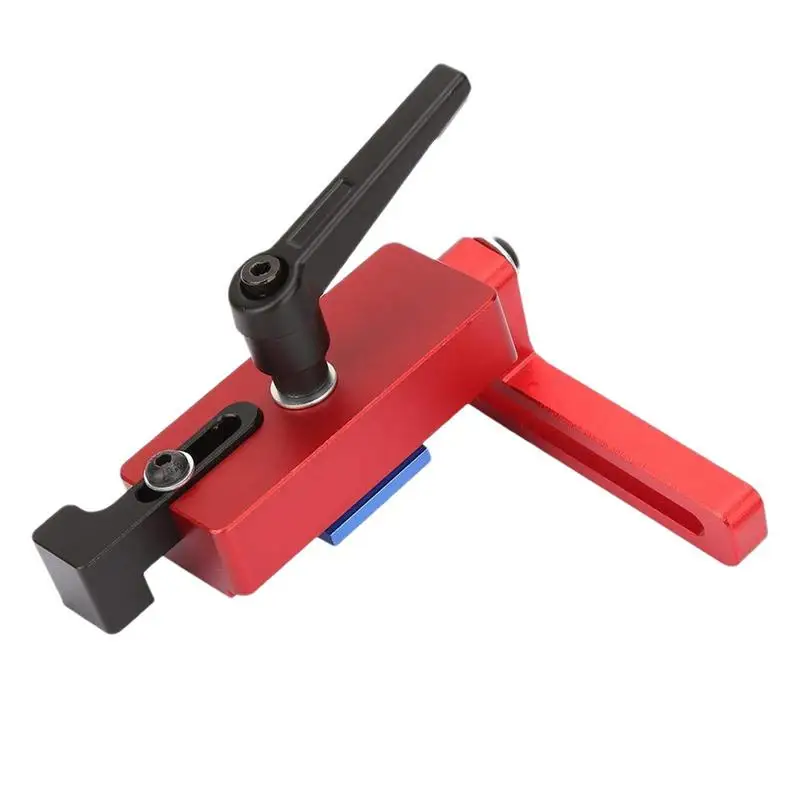 

T Slot Stop Block Aluminum Alloy Miter T-Slot Stop Accurate Length Limit Device 45 Type For Woodworking DIY Guide Rail Tool