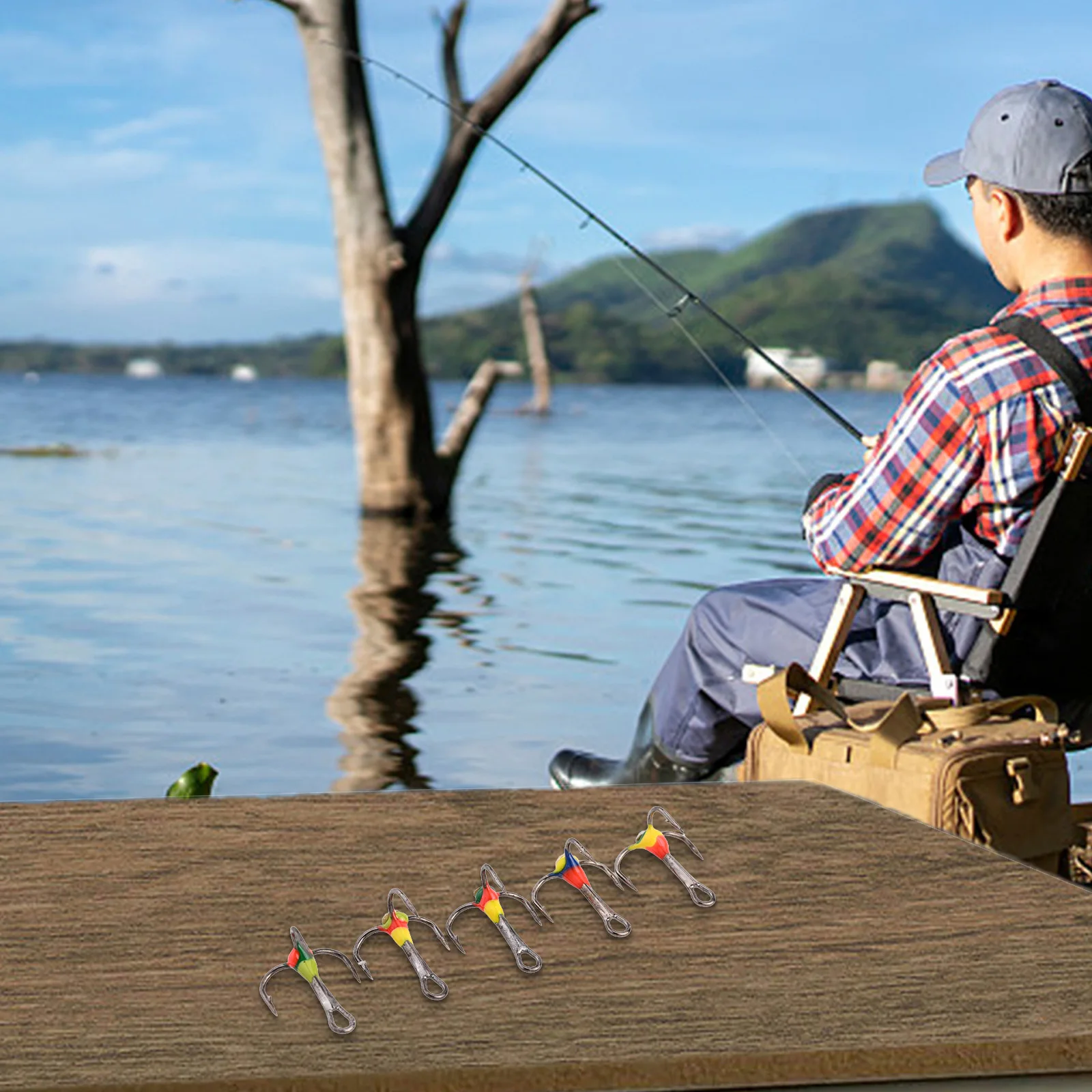 5 шт./набор тройные рыболовные сверла из углеродистой стали 120*16 мм 18*13 15*11 12*9