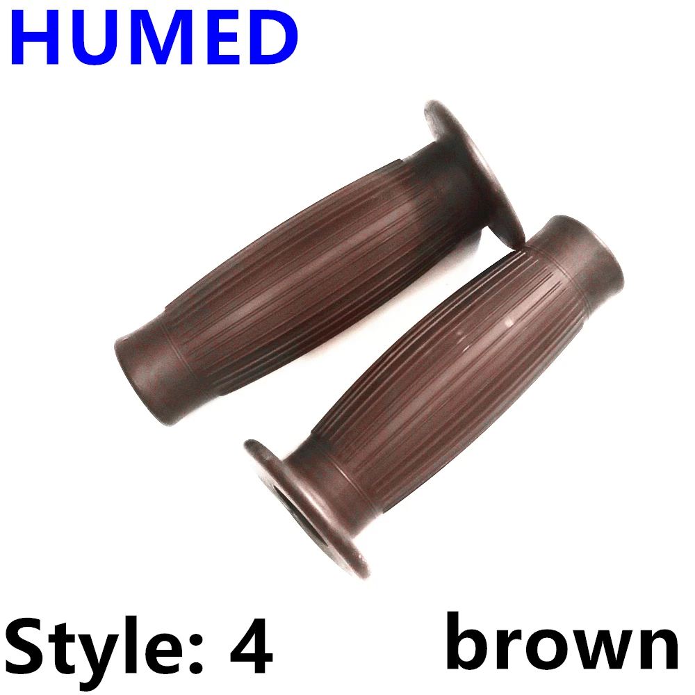 

1 дюйм 25 мм/28 мм винтажная ручка мотоцикла, нескользящая резиновая ручка дроссельной заслонки для кафе Racer Cruiser Dirt Bike 883 1200 72 XL