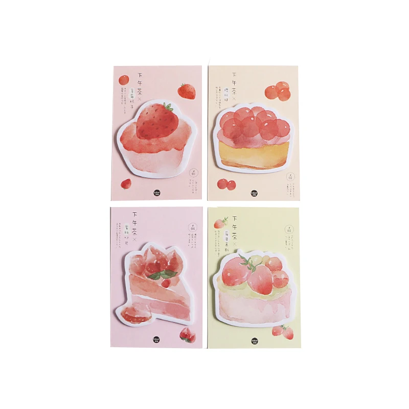 

1pack/lot Afternoon Tea Series N Times Label Sticker Students School Supplies Sticky Notes