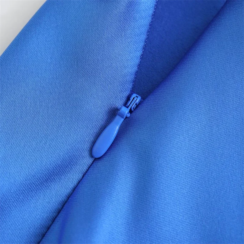 Новинка 2024 женское атласное платье-комбинация KEYANKETIAN летнее привлекательное