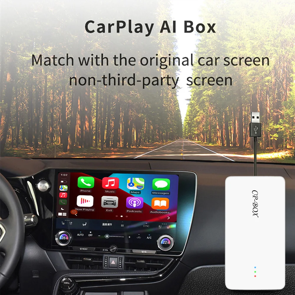 

Автомобильный адаптер Carplay, беспроводной на проводной с кабелем передачи данных Z2, оригинальный 5,0 Wi-Fi, система Android, Type-C/USB