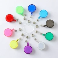 retractable badge reel for company factory workers staff work id card holder hospital nurse doctor badge holder certificate clip