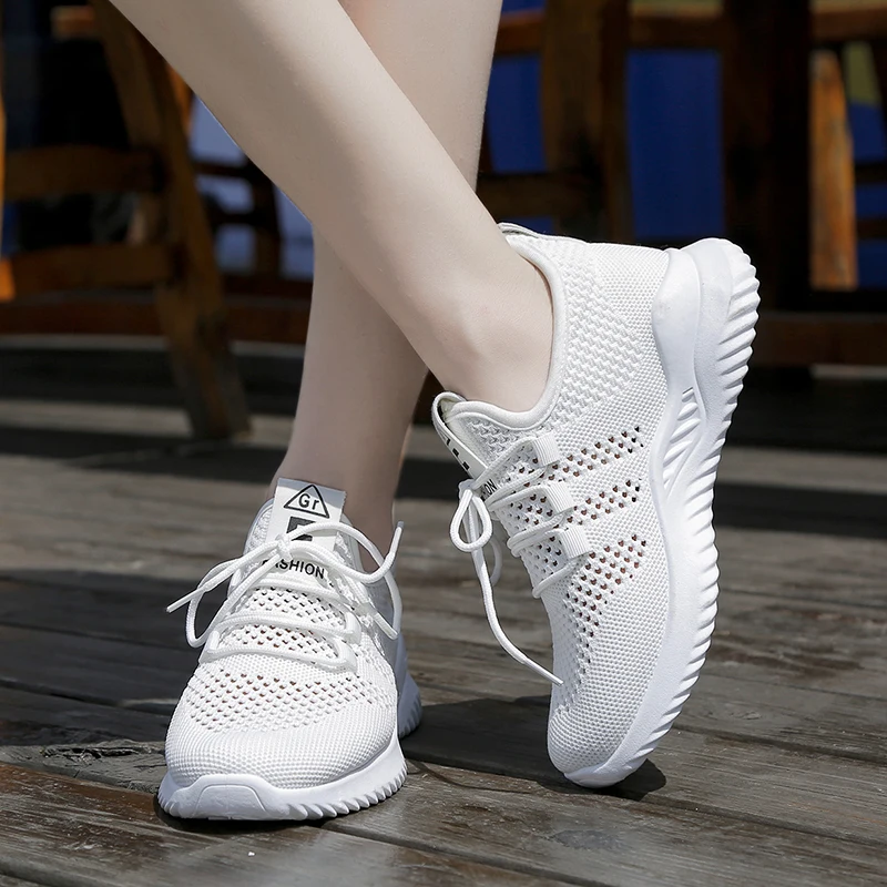 Женские кроссовки для бега модная дышащая обувь спортзала и фитнеса удобная