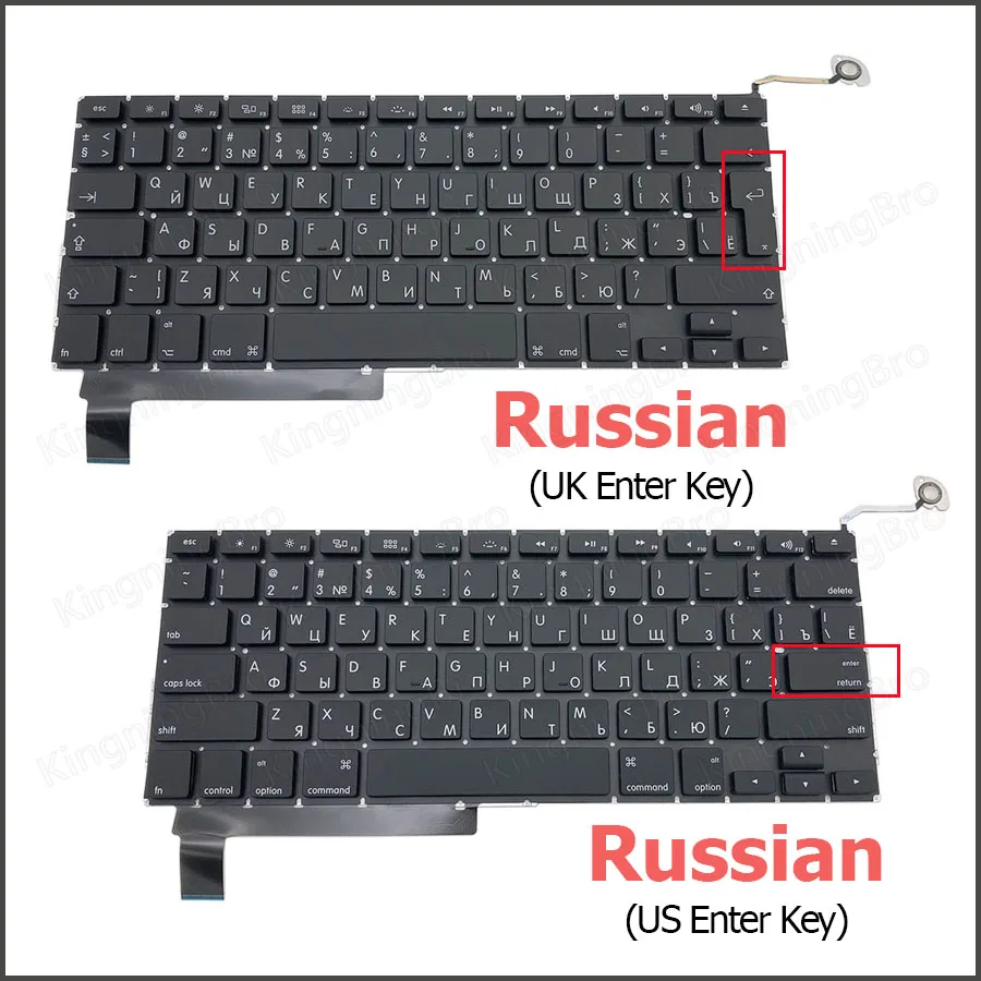 Клавиатура A1286 для Macbook Pro 15 дюймов 2009-2012 лет |