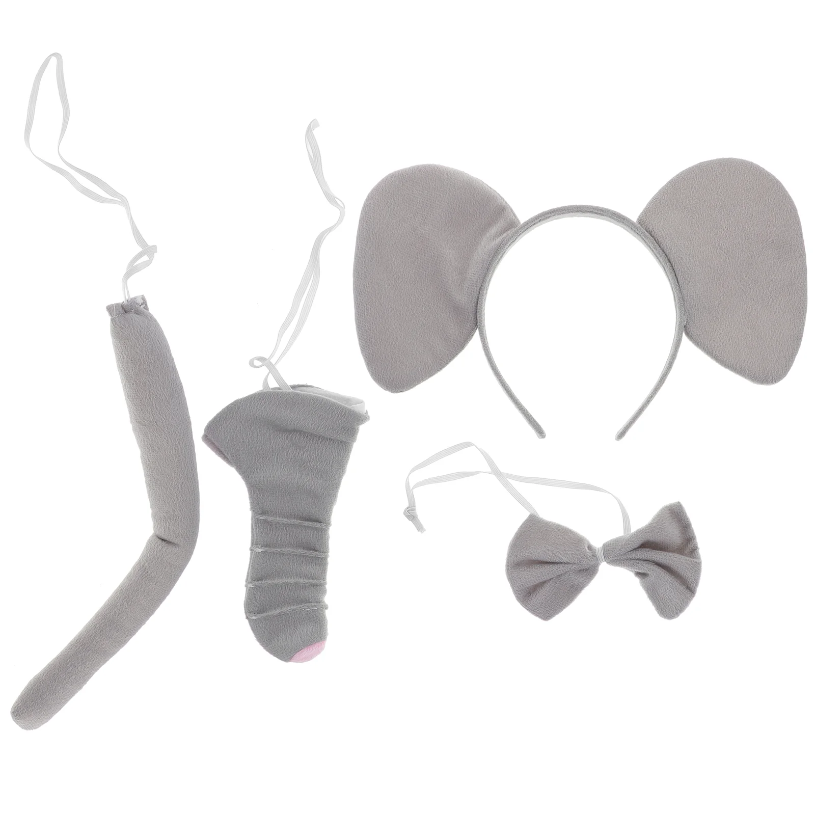 

Elephant Suit Animal Headband Ears Cosplay Role Outfits Costumes Kids Tail Clothing