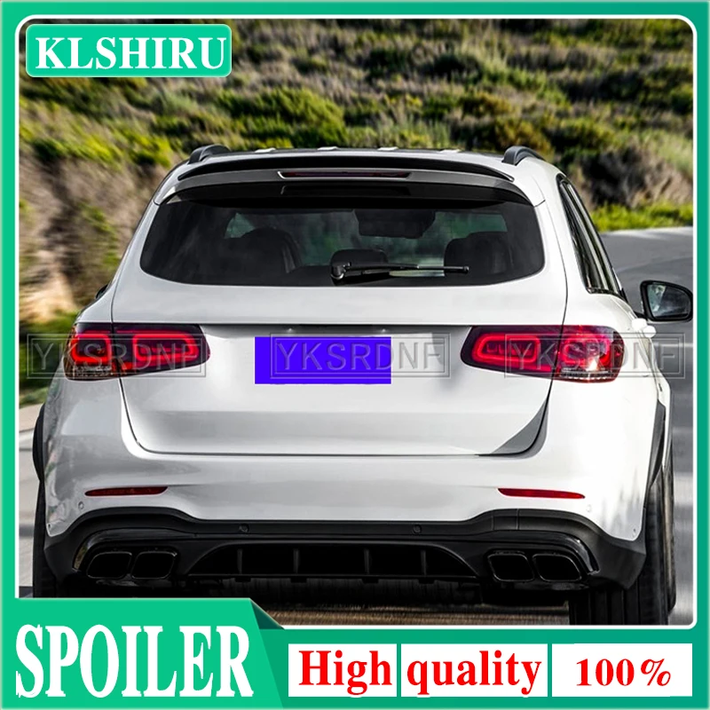 

ABS PAINT REAR WING TRUNK LIP SPOILER FOR Mercedes-Benz GLC Class X253 SUV 200 220 250 260 300 300 2016-2021