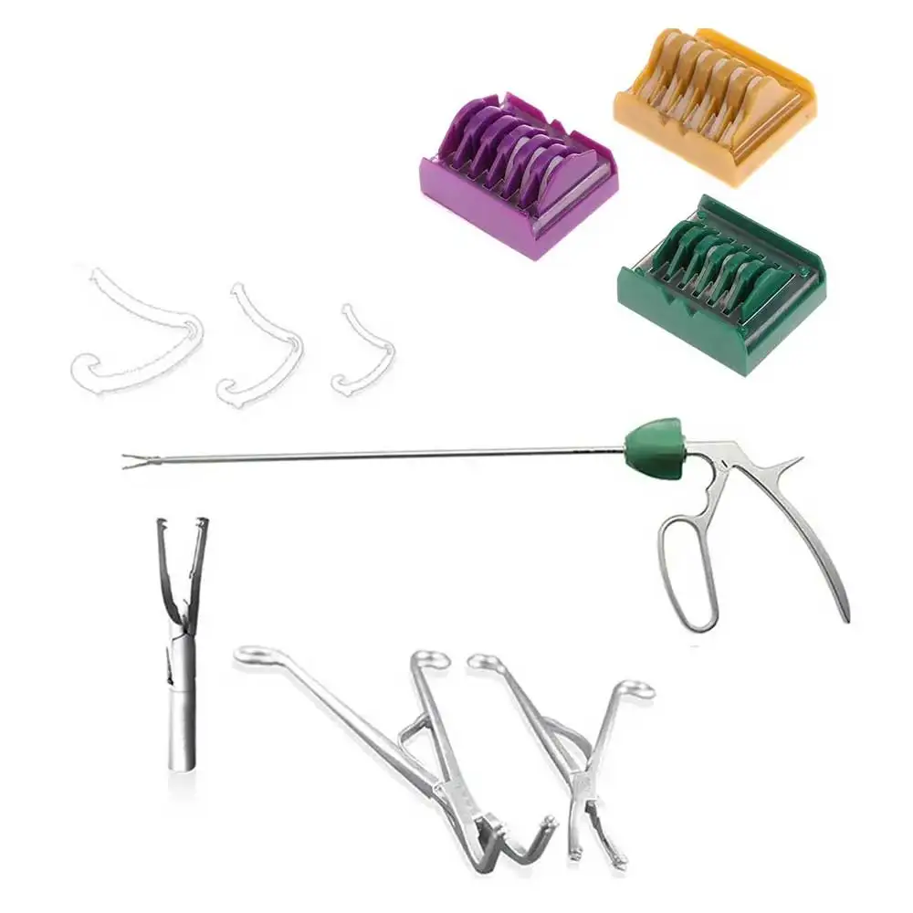 1 шт. медицинские пластиковые лапароскопические полимерные лигационные зажимы