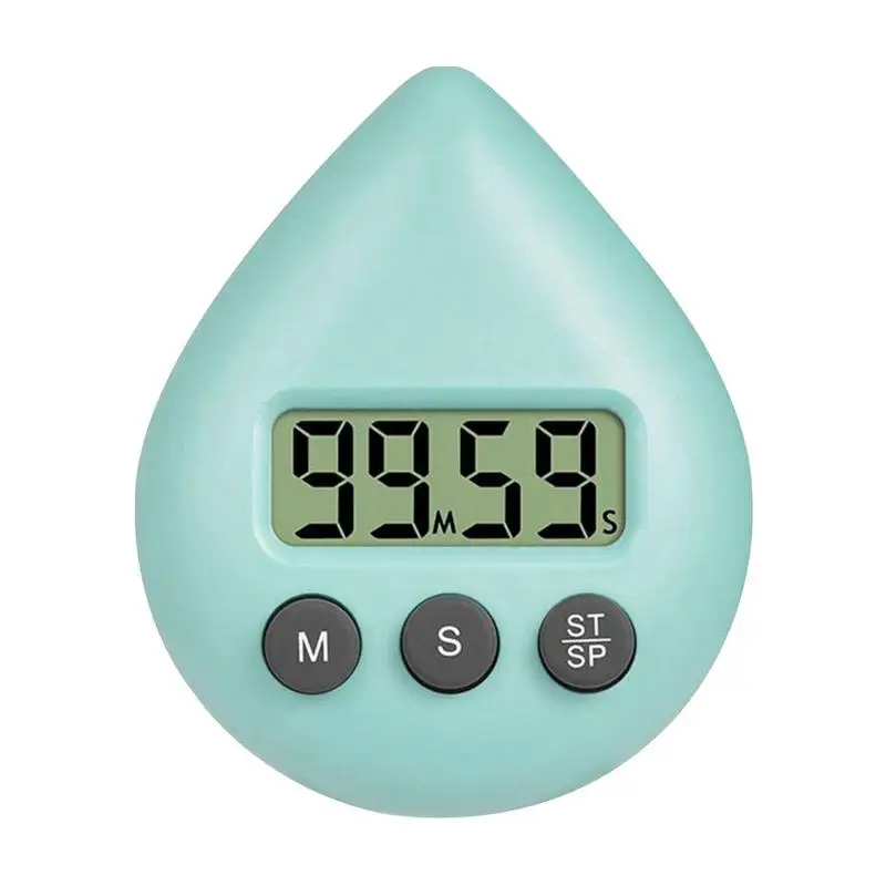 

Digital Timer Work Timer Waterproof Suction Cup Timer With LCD Display For Classroom Shower Study Working Kitchen Cooking