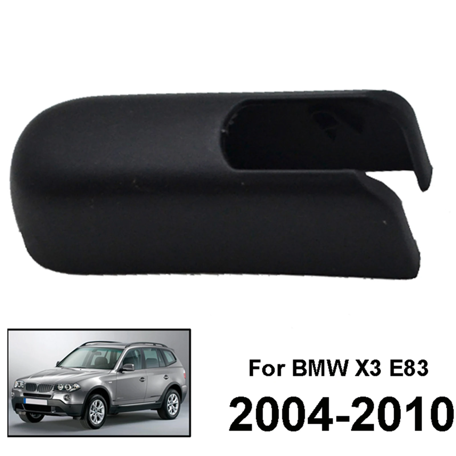 

1Pc Rear Windshield Wiper Washer Arm Cover Cap Nut For BMW X3 E83 2003 2004 2005 2006 2007 2008 2009 2010 Tailgate Window