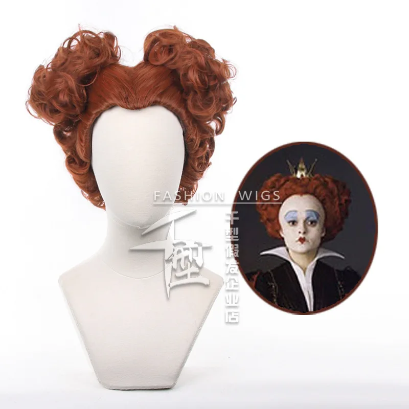 

Парик Winifred Sanderson Hocus Pocus 2 для косплея в форме сердца, оранжевый кудрявый парик для Хэллоуина, реквизит для косплея