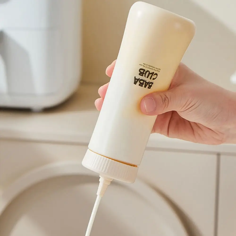 2 шт. портативная бутылка для соуса без пролития 210 мл 350 пластиковая разделенная с