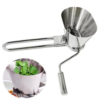 stainless steel coriander chopper herb mincer grinder for parsley vegetable grater cooking utensil kitchen accessories