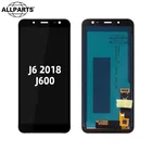 ЖК-дисплей 5,6 дюймов Incell  OLED для SAMSUNG Galaxy J6 J600 J600F с сенсорным экраном и дигитайзером