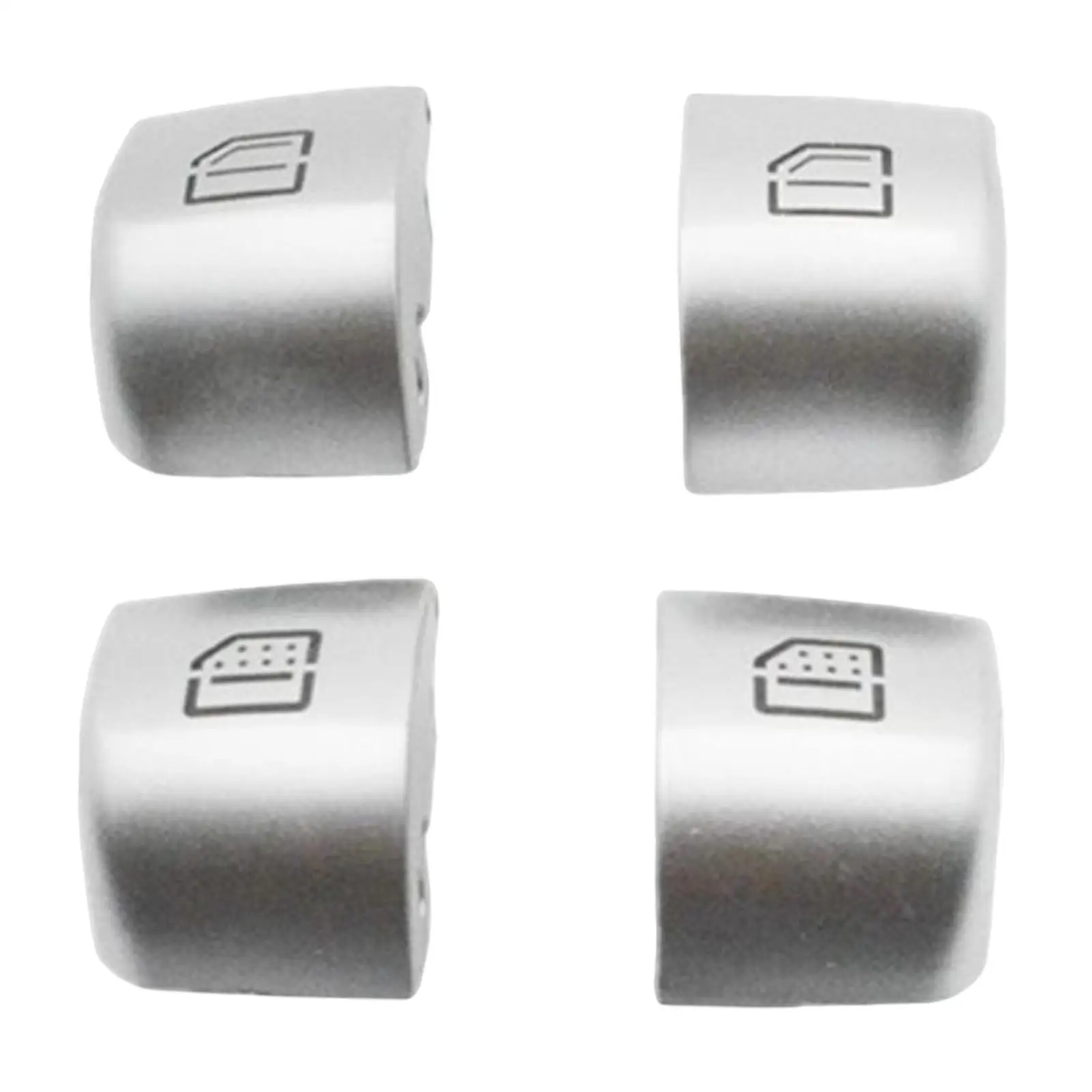 

4x Window Switch Button Cover Lift Button for Mercedes-Benz S320 S350