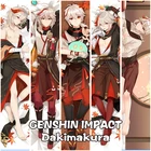 Наволочка для подушки Game Genshin Impact, каэдехара, дакимакура, двусторонняя геншин импакт наволочка для подушки, постельное белье Otaku