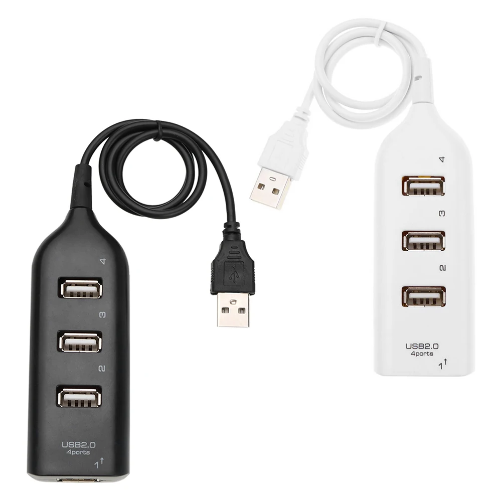 

USB Hub 5Mbps High Speed Multi USB 2.0 Adapter Expander 4 Port Computer Splitter
