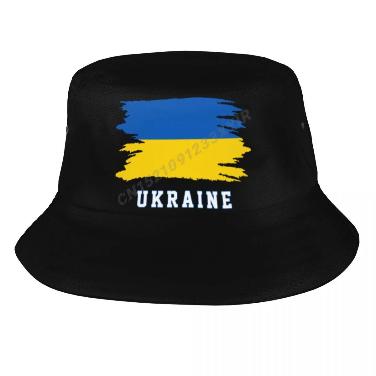 Bucket Hats Ukraine Flag Cool Ukrainians Fans Sun Shade Cool Outdoor Summer Fisherman Caps Fishing Hat