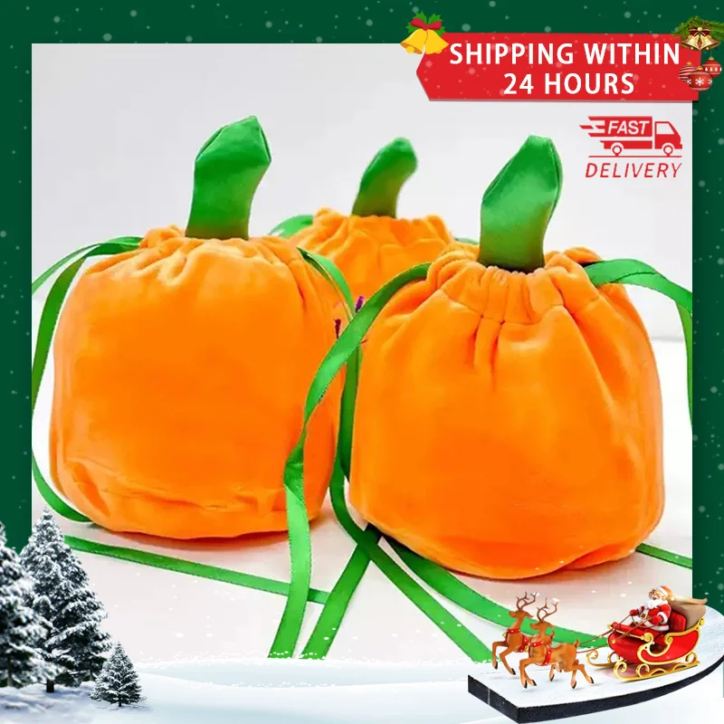 

Тыквенный мешок, затяжка, Хэллоуин, летучая мышь, конфеты, трюк или подарки, Рождественские оленьи рожки, упаковка с веревкой, сумка для укра...