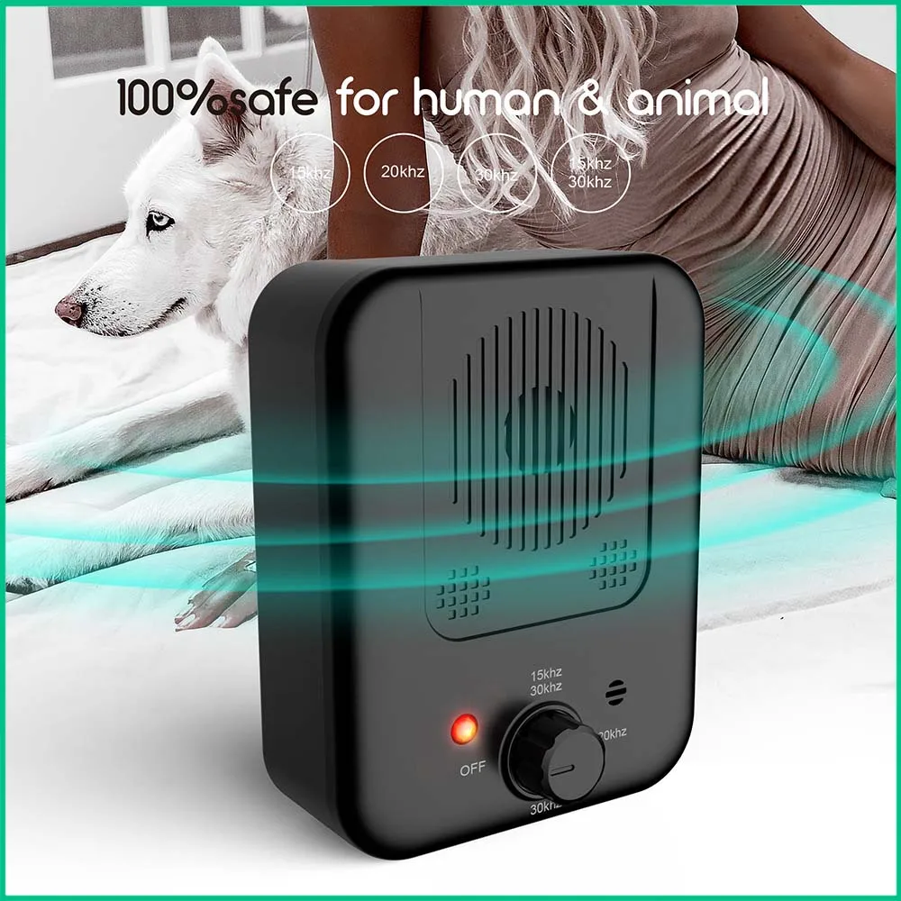 

Dog Bark Stopper Deterrents Ultrasonic Pet Repeller Trumpet Outdoor Anti Noise Anti-Barking Suppressor Puppy Training Device