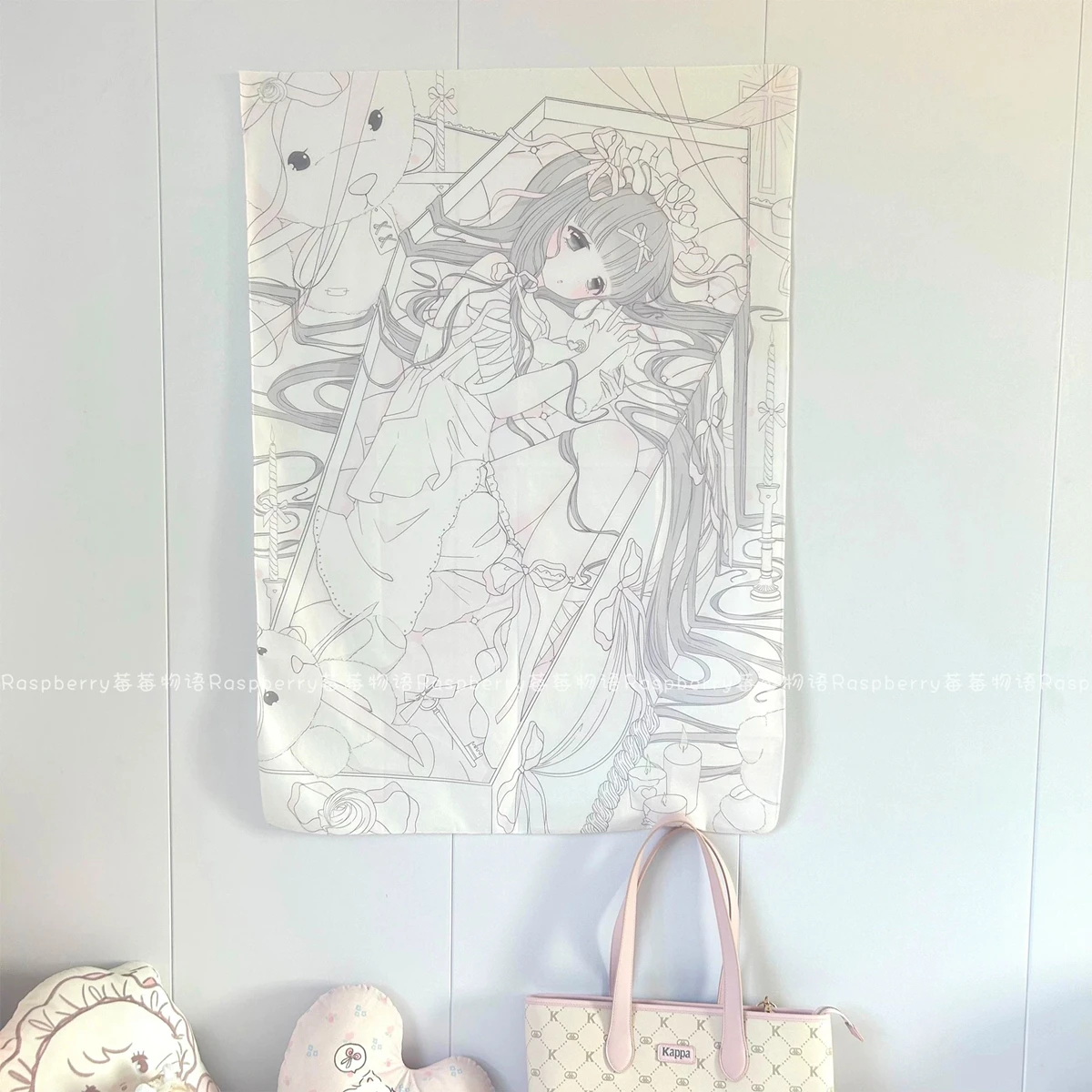 

Аниме гобелен K-ON! из полиэстера/хлопка