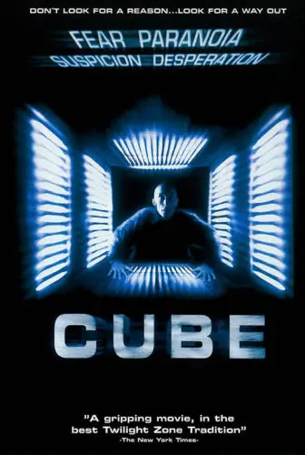 

CUBE Movie Print Art Canvas Poster For Living Room Decor Home Wall Picture