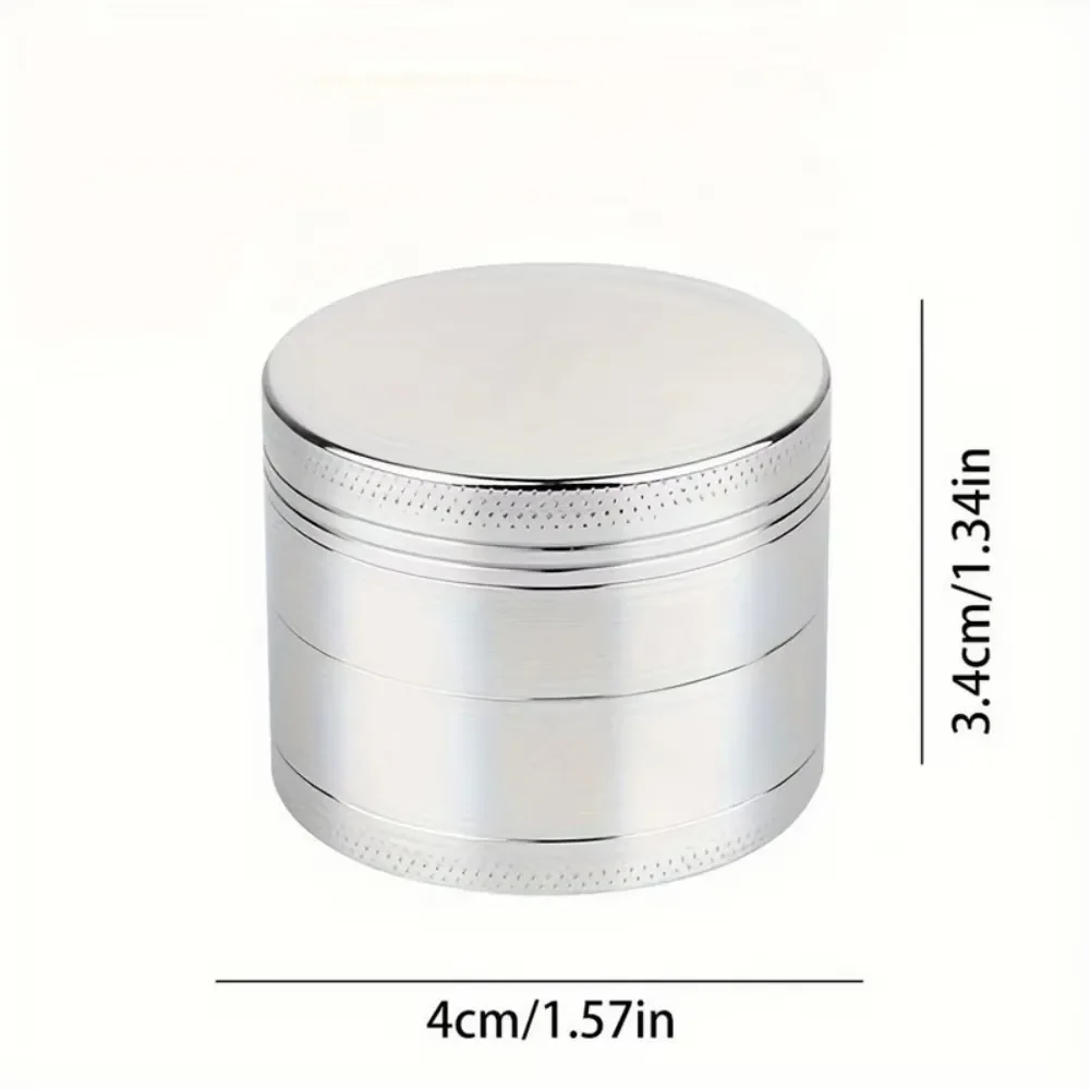 

Металлическая Мельница Для Трав 40/50 Мм, 4-ступенчатая Дробилка Для Специй Для Табака, Кухонный Инструмент С Резаком