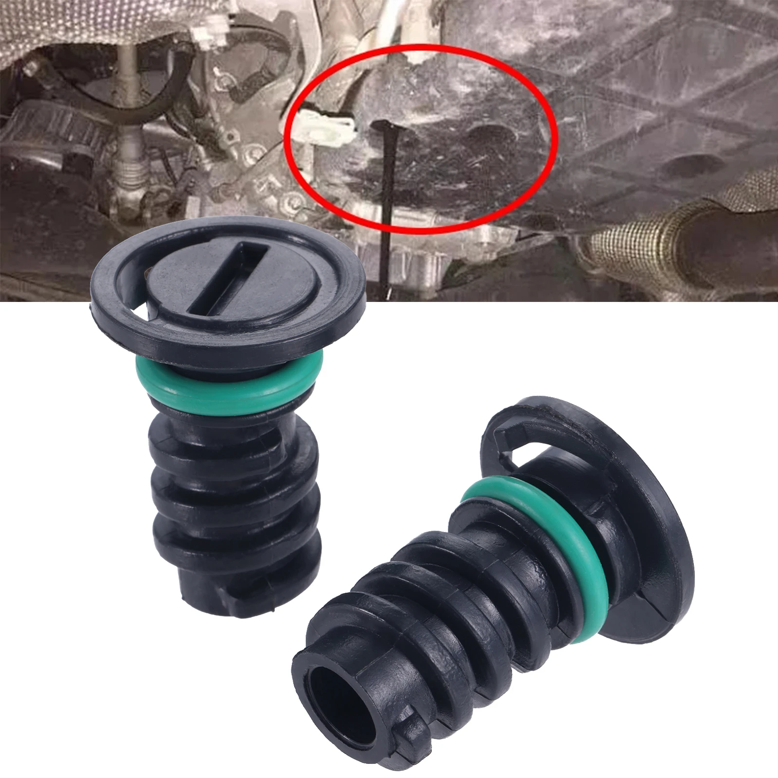 

2 шт., винтовая пробка для дренажа автомобильного масла 0029902017 для Mercedes-Benz C63 AMG S G550 2016, пластиковые автозапчасти