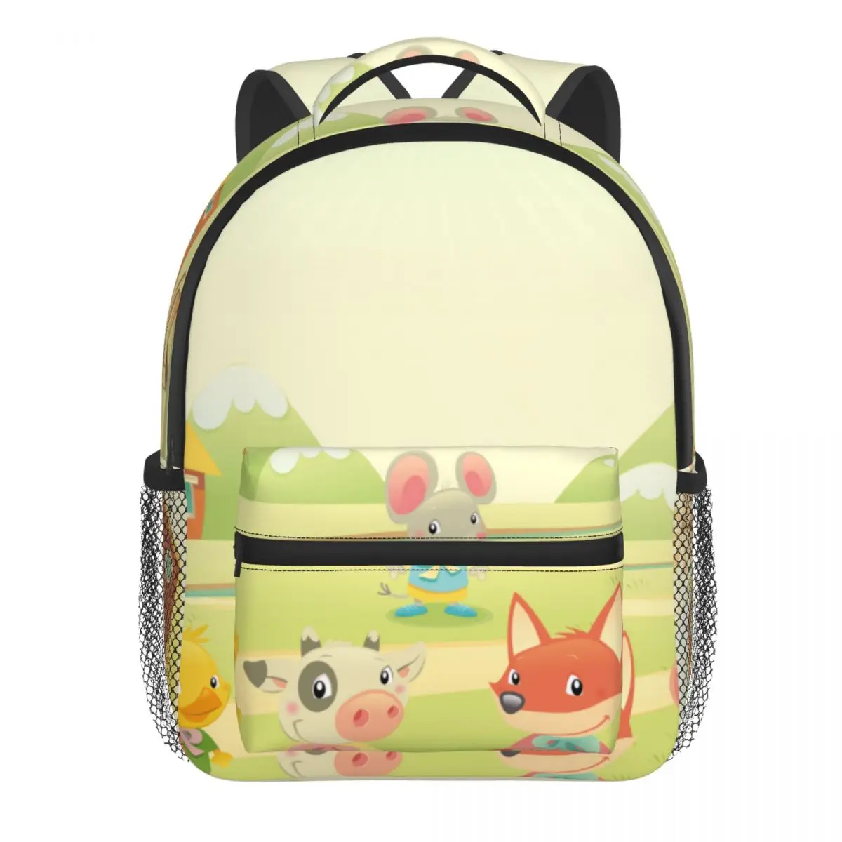 Cute Farm Animals Baby Backpack Kindergarten Schoolbag Kids Children School Bag