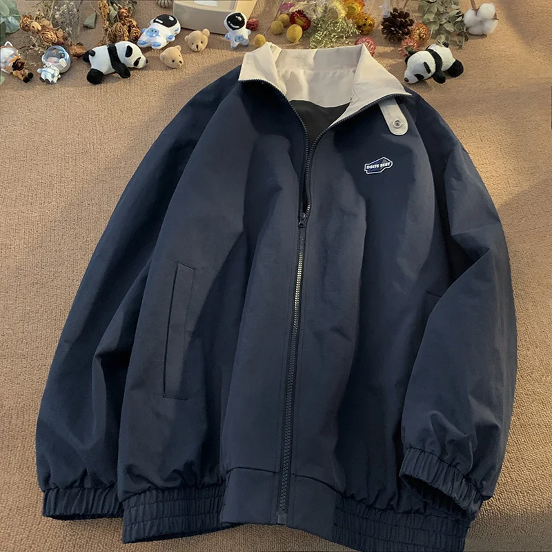 Куртка мужская повседневная в американском стиле свободная универсальная