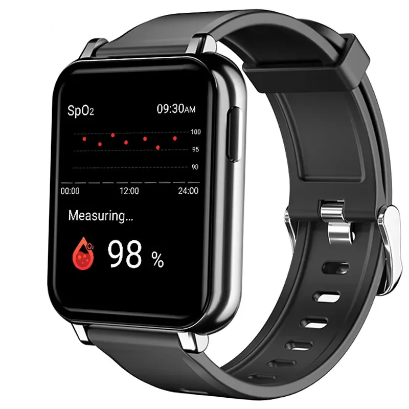 

Glucose Bracelet Smart Watches Electronic EP03 HR Non-invasive Blood Glucose TTP24 Hours ECG Monitoring Sport Smart Watch